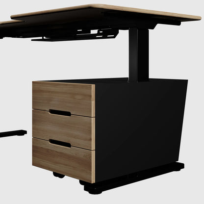 Підлогова тумба для стола з регулюванням висоти