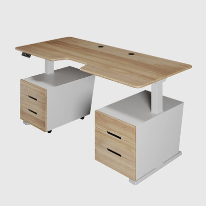 Підлогова тумба для стола з регулюванням висоти