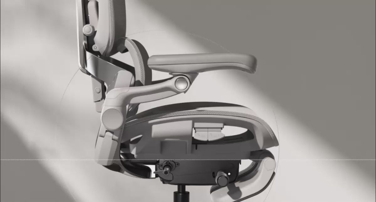 Ергономічне комп’ютерне крісло HINOMI H2 Pro з підставкою для ніг