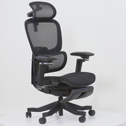 Ергономічне комп’ютерне крісло Q5 Air Black