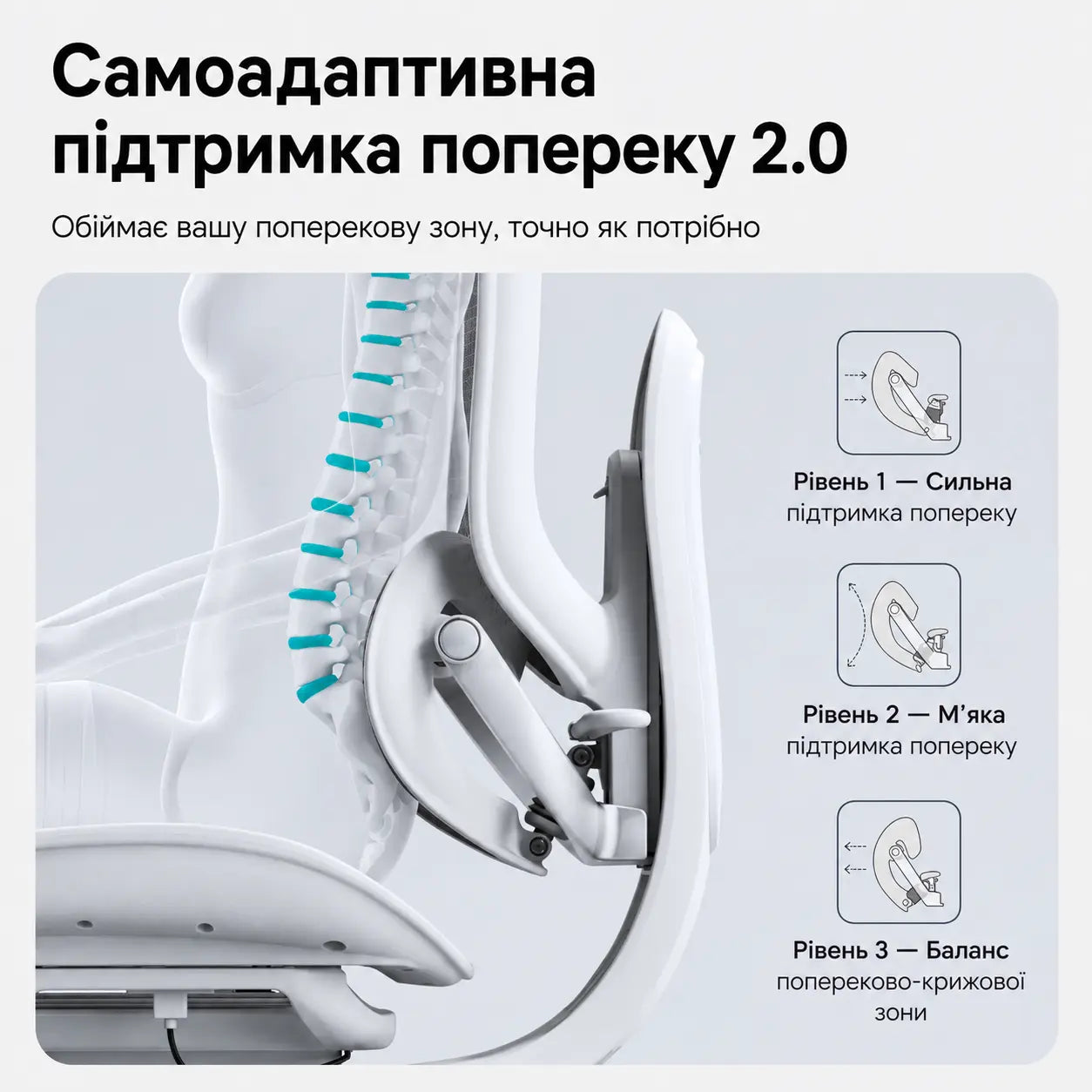 Ергономічне офісне крісло Sihoo Doro C300 Pro V2 з підставкою для ніг