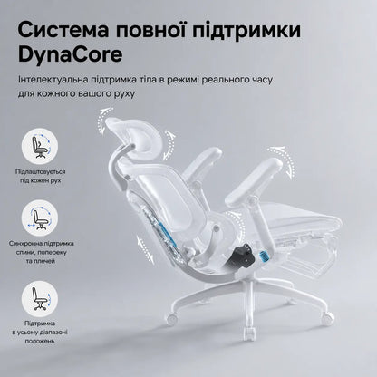 Ергономічне офісне крісло Sihoo Doro C300 Pro V2 з підставкою для ніг