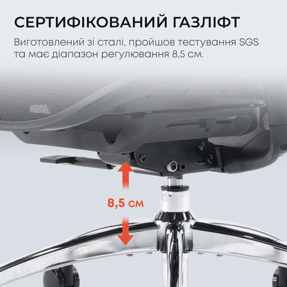 Sihoo DORO C300L – ергономічне комп’ютерне крісло з сіткою та підтримкою попереку