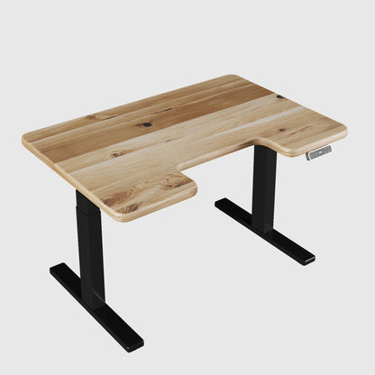 Стіл з регулюванням висоти BestFit Pro зі стільницею з натурального дерева 40 мм