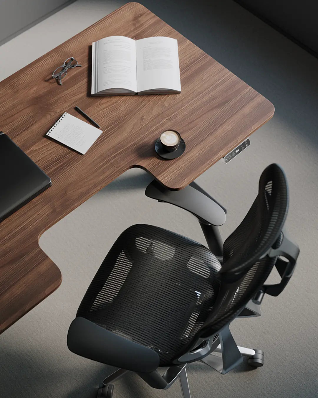 Ергономічний стіл з регулюванням висоти BestFit Pro з ДСП стільницею