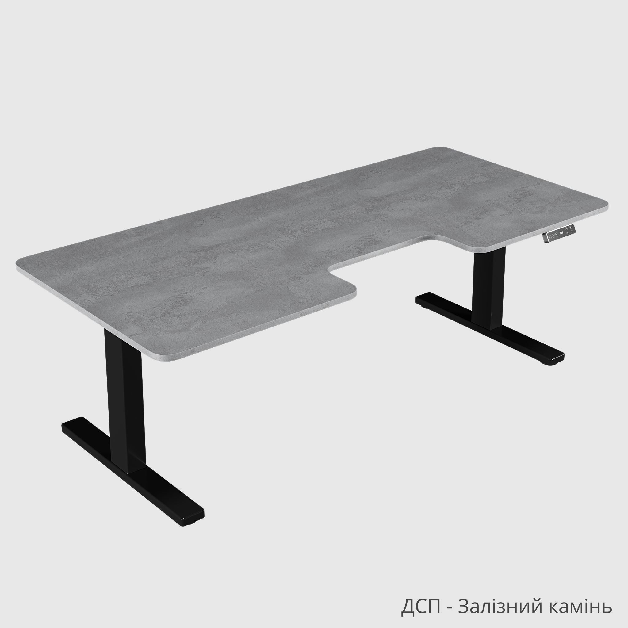 Ергономічний стіл з регулюванням висоти BestFit Pro з ДСП стільницею