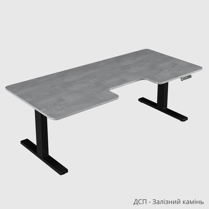 Ергономічний стіл з регулюванням висоти BestFit Pro з ДСП стільницею