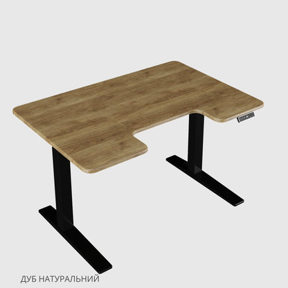 Стіл з регулюванням висоти для роботи стоячи та сидячи StreamLine з МДФ стільницею