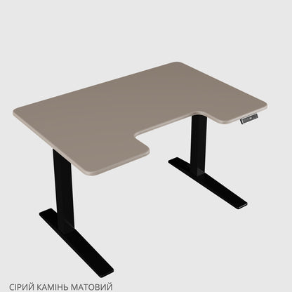 Стіл з регулюванням висоти для роботи стоячи та сидячи StreamLine з МДФ стільницею