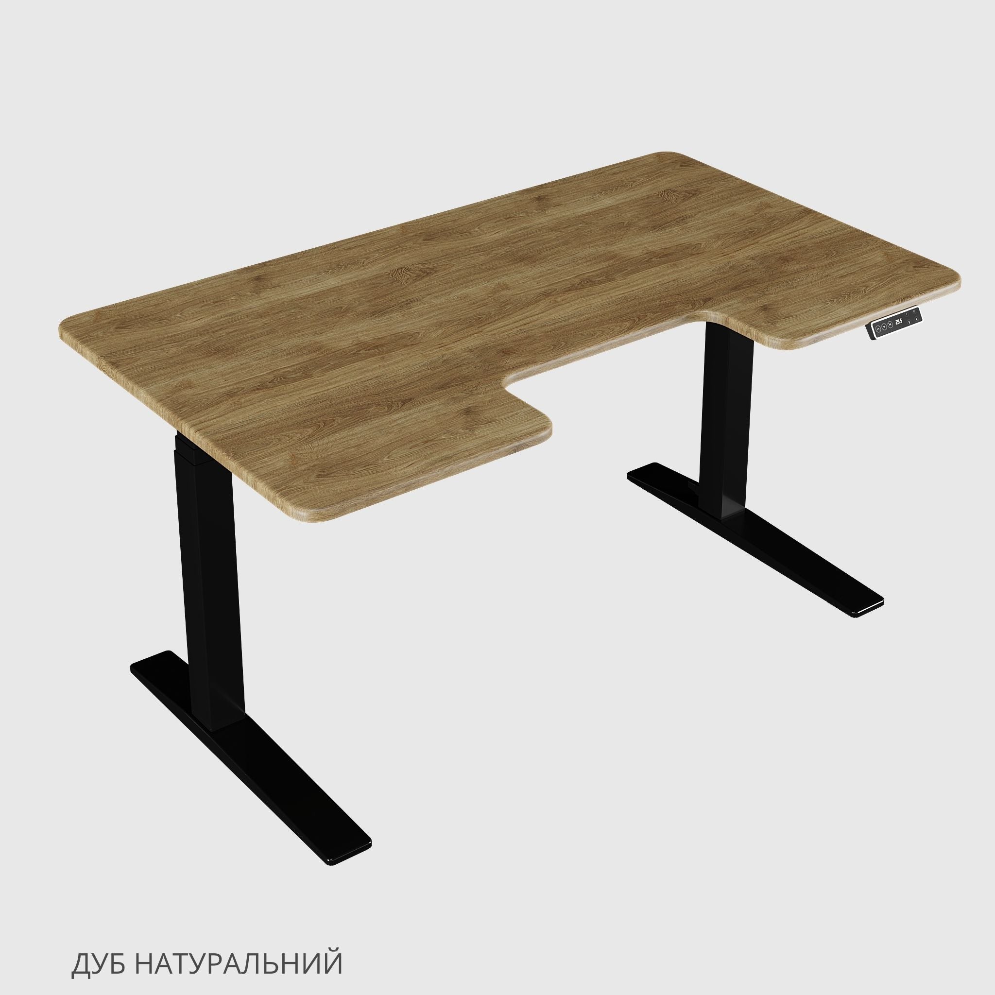 Стіл з регулюванням висоти для роботи стоячи та сидячи StreamLine з МДФ стільницею