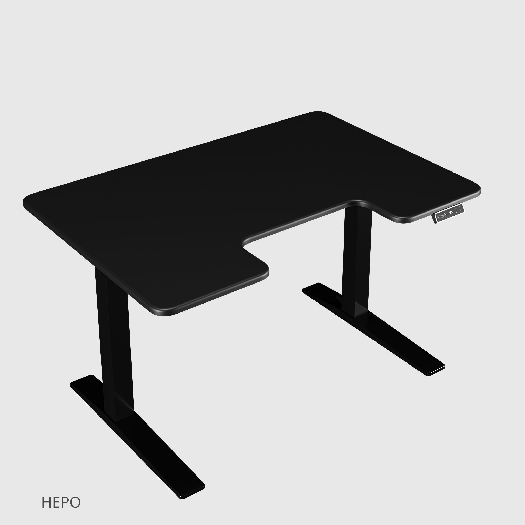 Стіл з регулюванням висоти для роботи стоячи та сидячи StreamLine з МДФ стільницею