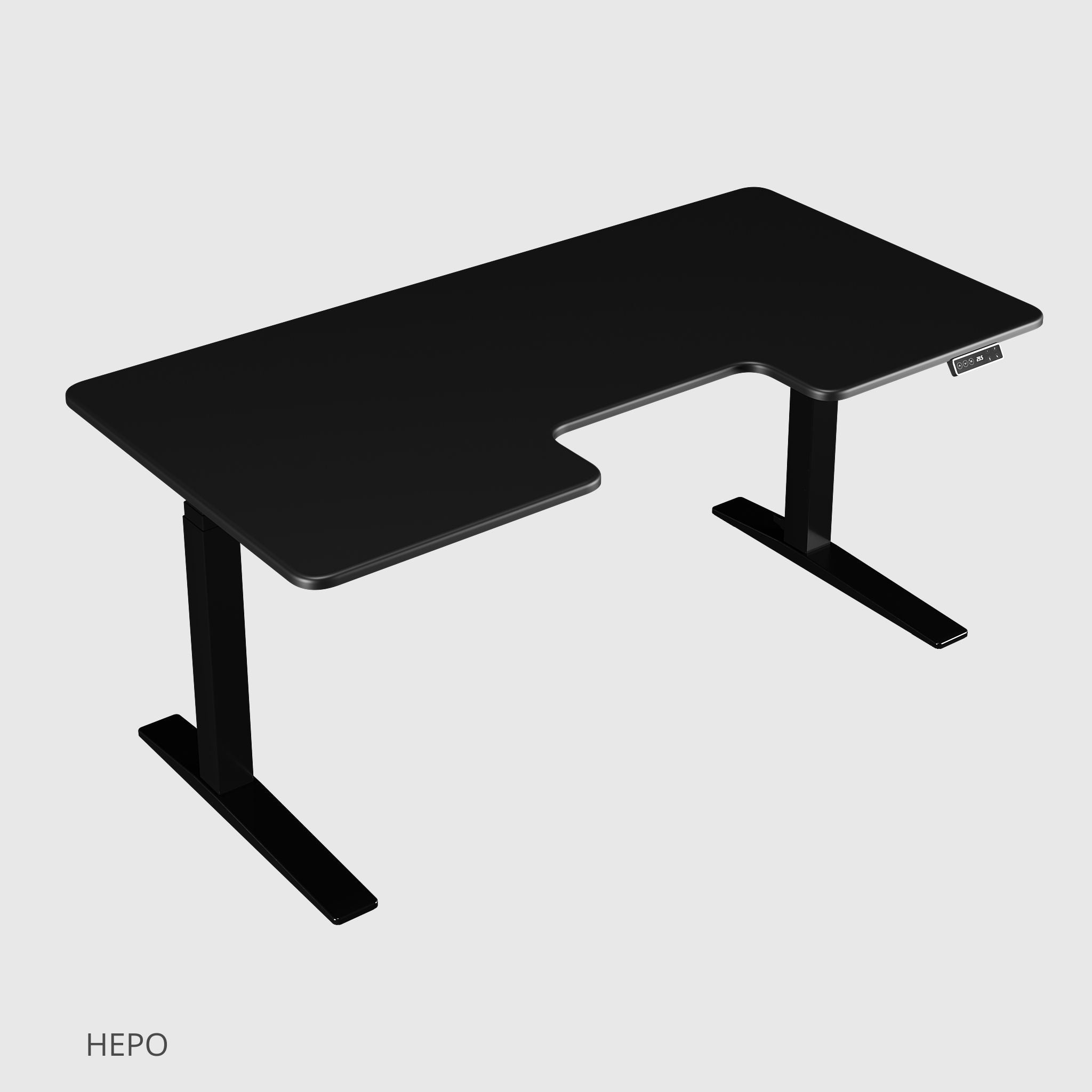 Стіл з регулюванням висоти для роботи стоячи та сидячи StreamLine з МДФ стільницею