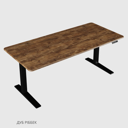 Стіл з регулюванням висоти для роботи стоячи та сидячи StreamLine з МДФ стільницею