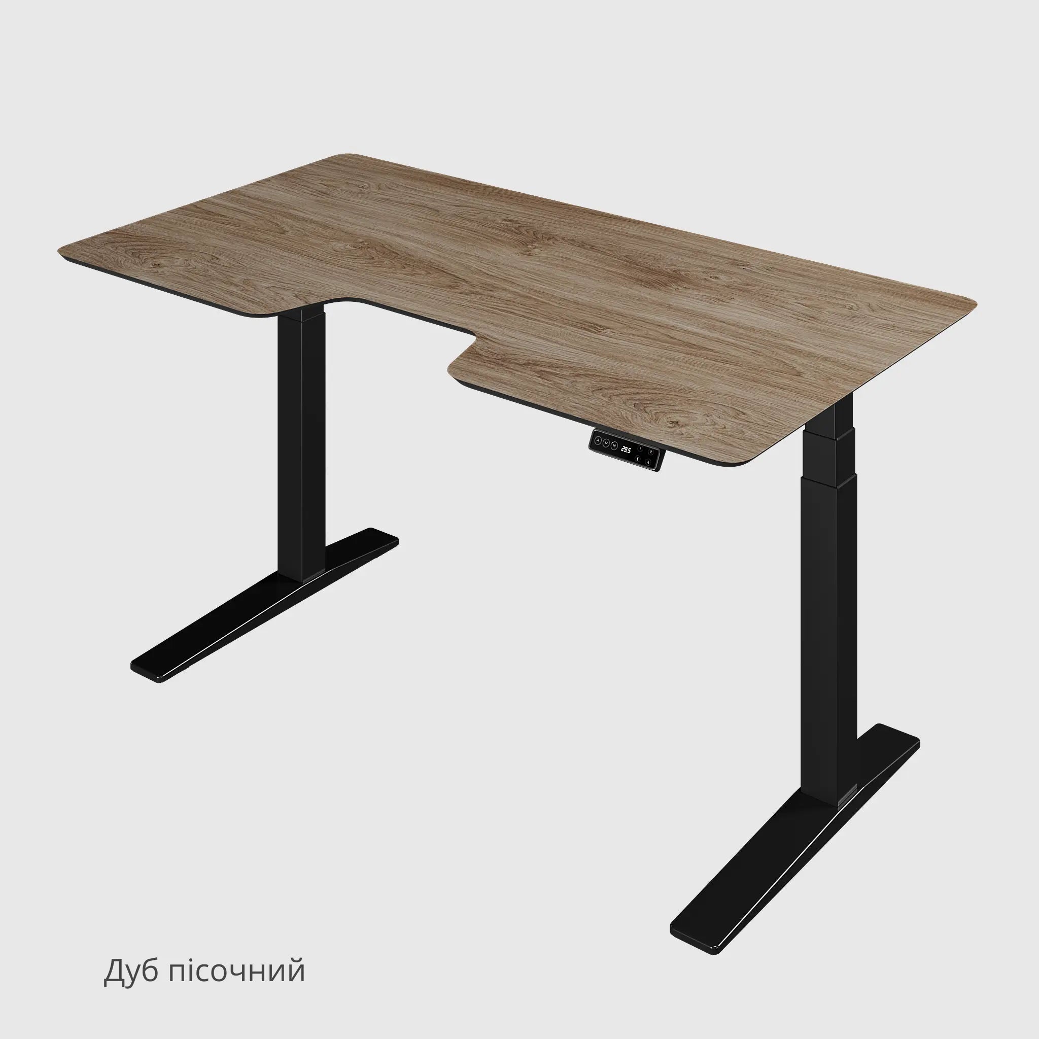 Стіл з регулюванням висоти Streamline зі стільницею з HPL компакт плити 12 мм