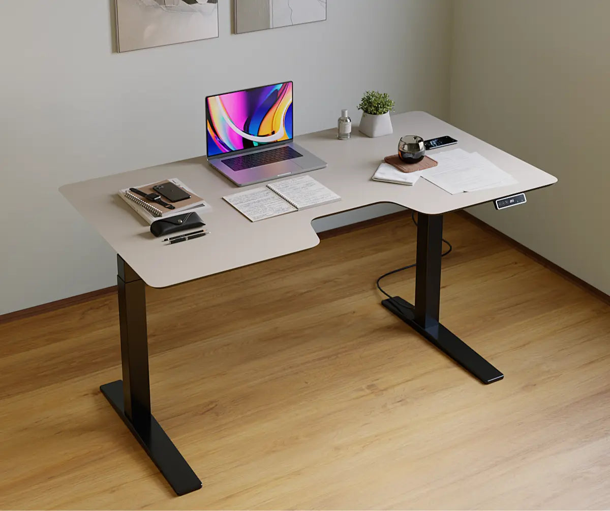 Стіл з регулюванням висоти Streamline зі стільницею з HPL компакт плити 12 мм