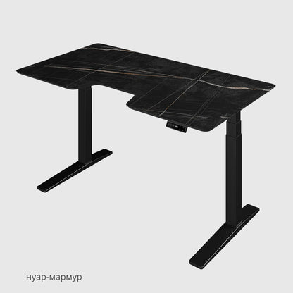 Стіл з регулюванням висоти Streamline зі стільницею з HPL компакт плити 12 мм