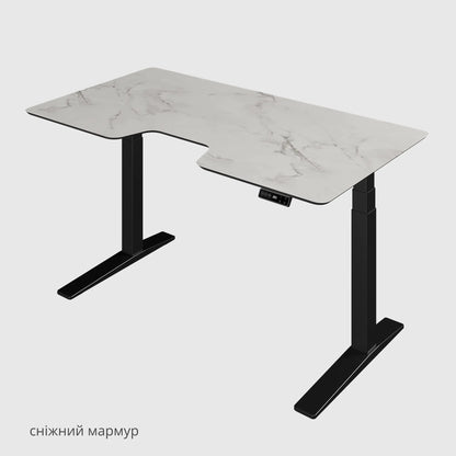 Стіл з регулюванням висоти Streamline зі стільницею з HPL компакт плити 12 мм