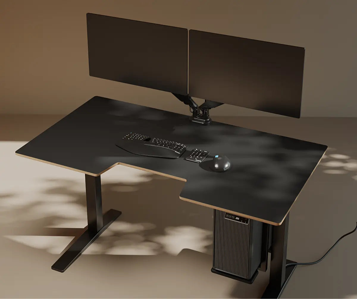 Стіл з регулюванням висоти Streamline зі стільницею HPL на фанері