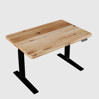 Стіл з регулюванням висоти Streamline з масивною дерев’яною стільницею 40 мм