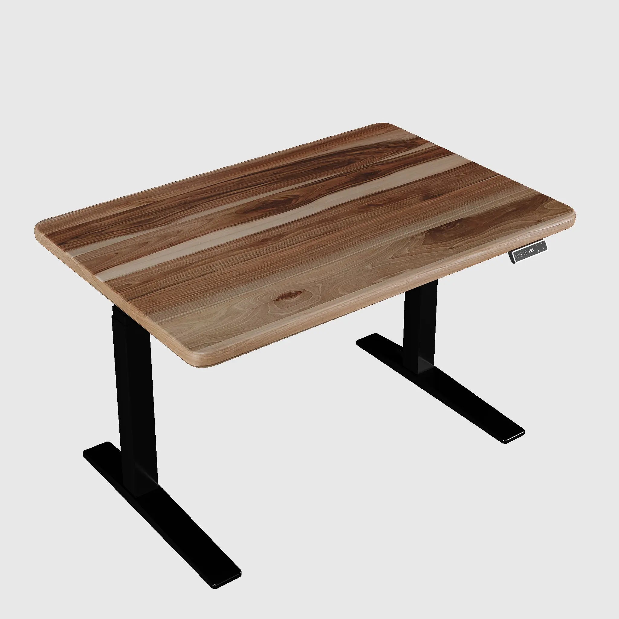 Стіл з регулюванням висоти Streamline з масивною дерев’яною стільницею 40 мм