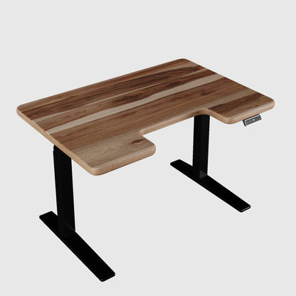 Стіл з регулюванням висоти Streamline з масивною дерев’яною стільницею 40 мм