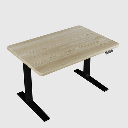 Стіл з регулюванням висоти Streamline з масивною дерев’яною стільницею 40 мм