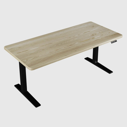 Стіл з регулюванням висоти Streamline з масивною дерев’яною стільницею 40 мм