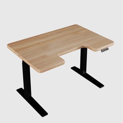 Стіл з регулюванням висоти Streamline з масивною дерев’яною стільницею 40 мм