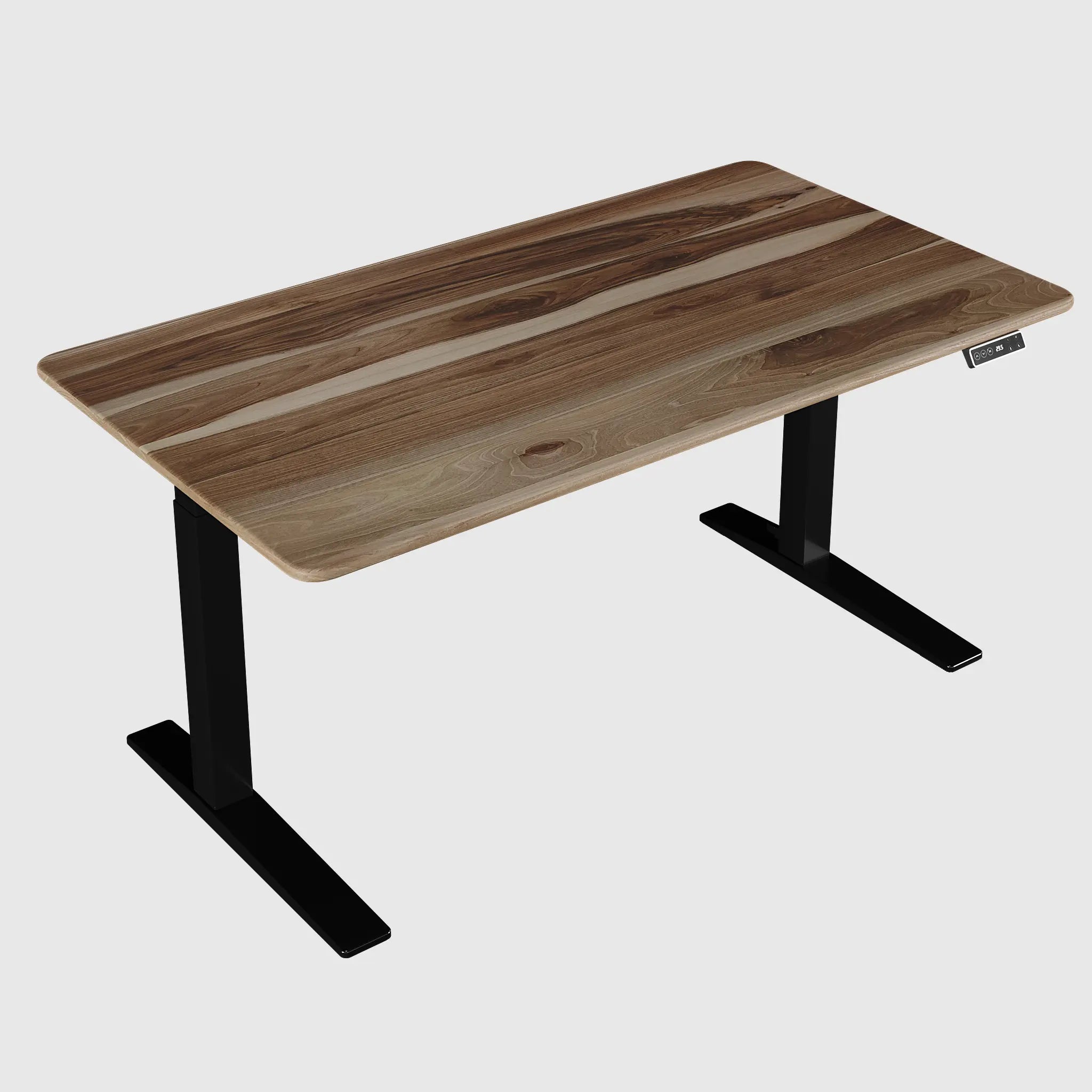 Стіл з регулюванням висоти Streamline зі стільницею з натурального дерева