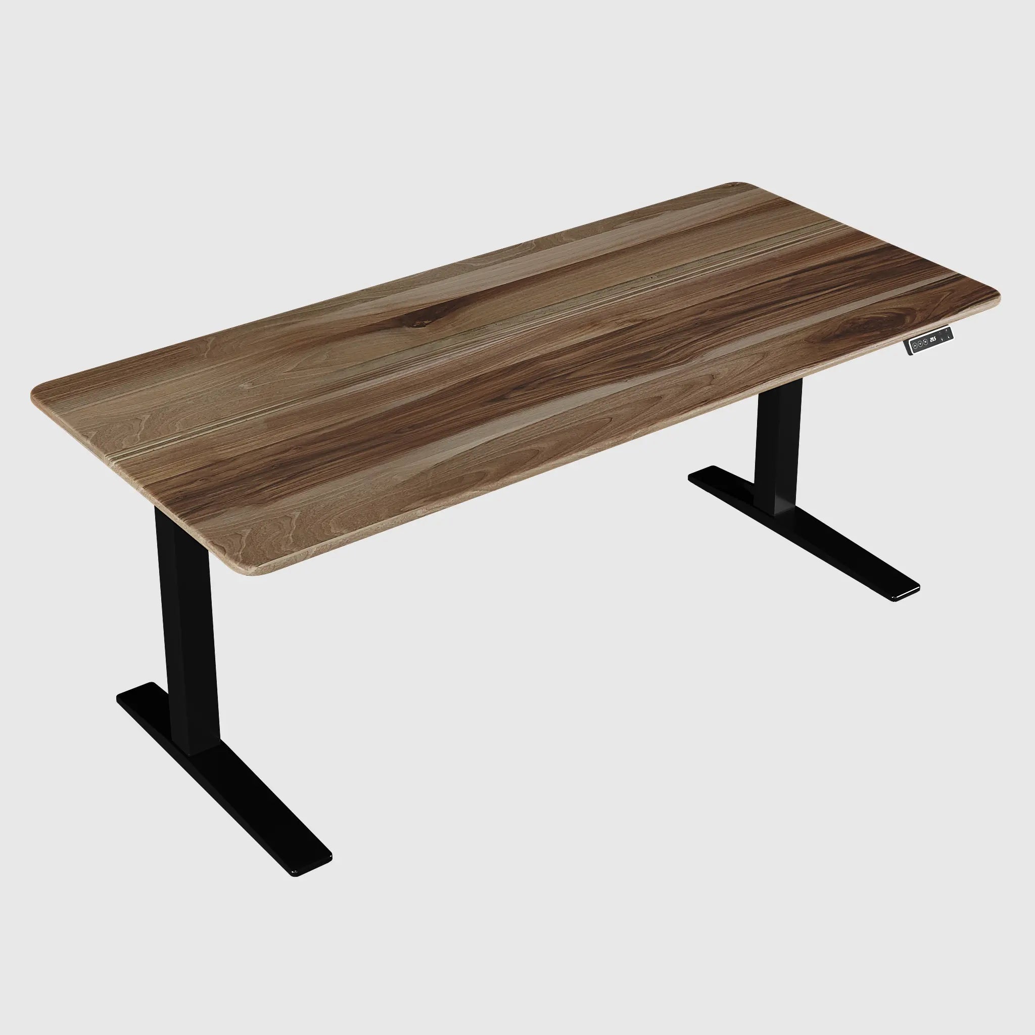 Стіл з регулюванням висоти Streamline зі стільницею з натурального дерева