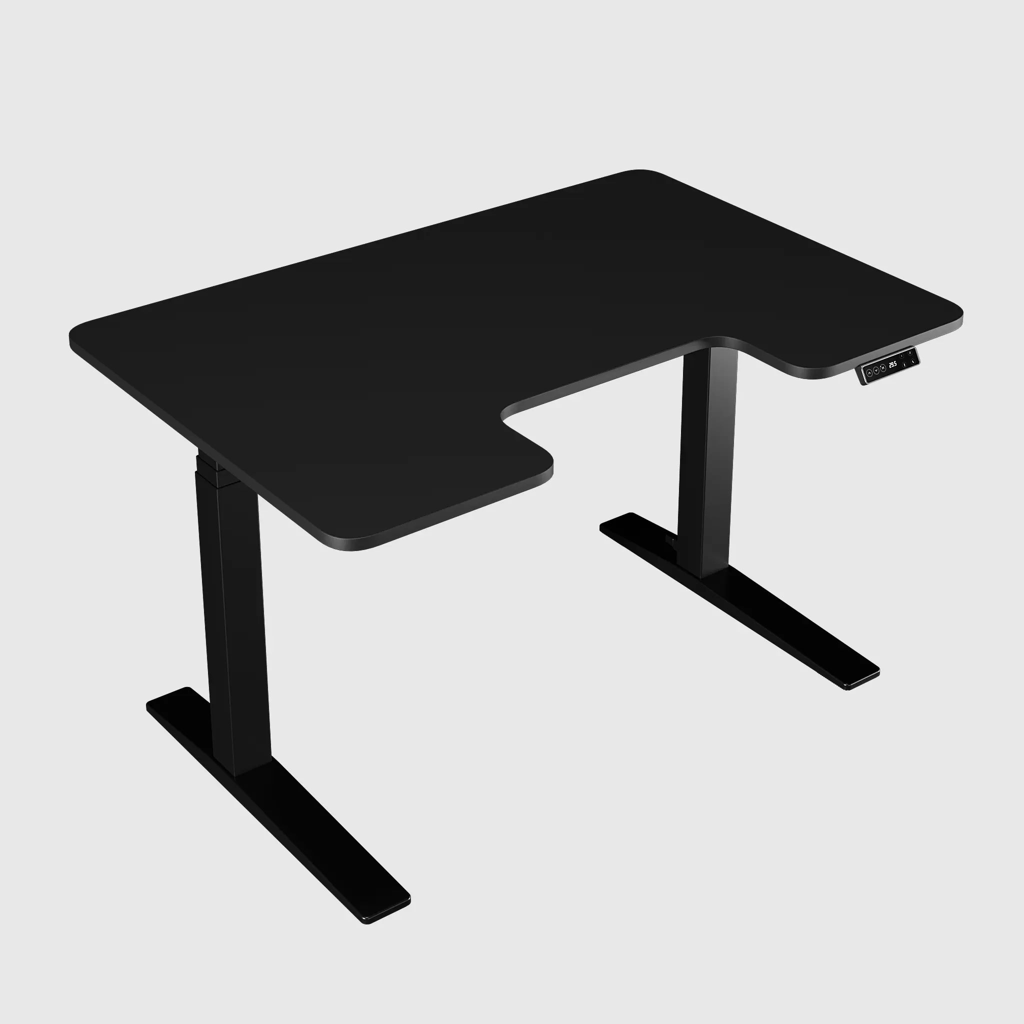 Стіл з регулюванням висоти StreanLine з ДСП стільницею з ергономічним вирізом