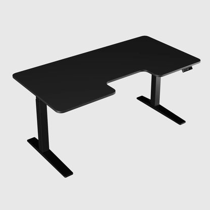 Стіл з регулюванням висоти StreanLine з ДСП стільницею з ергономічним вирізом