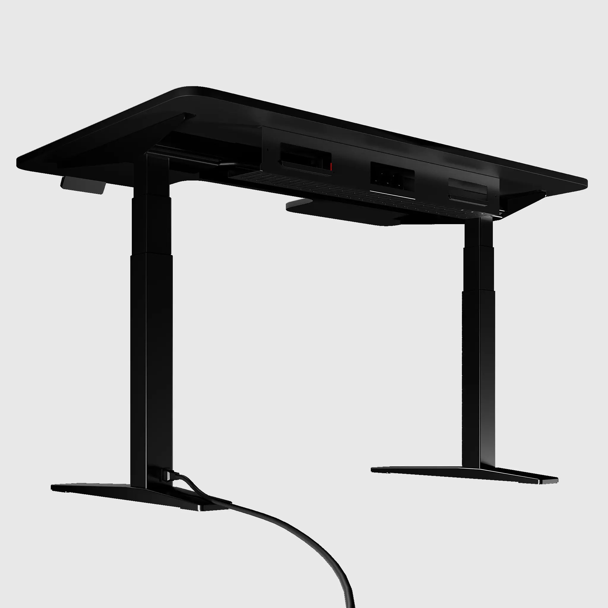 Стіл з регулюванням висоти StreanLine з ДСП стільницею з ергономічним вирізом