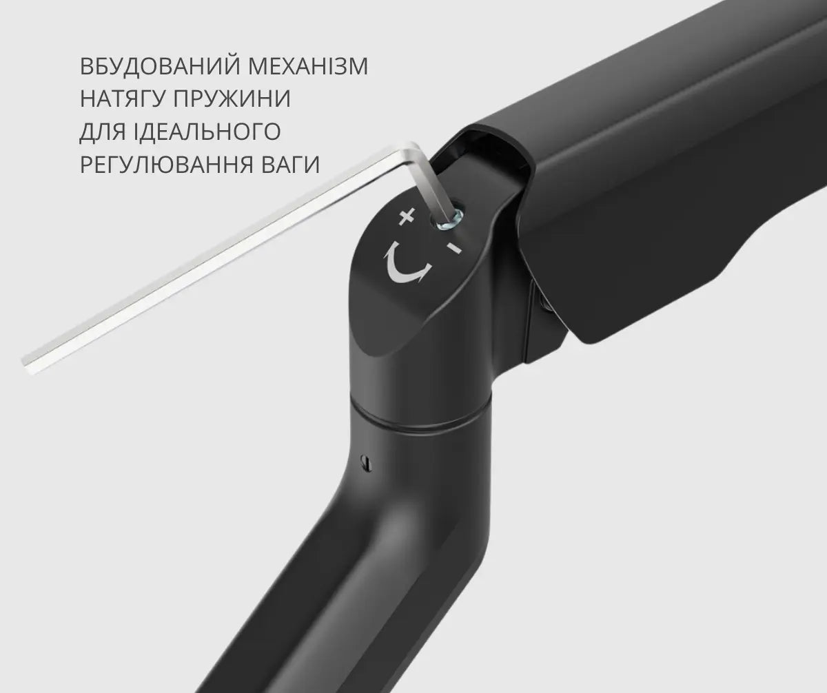 Регульований настільний кронштейн для монітора